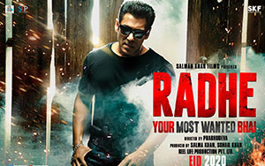 Salman Khan`s action-thriller film `Radhe Your Most Wanted Bhai`   (Release - May 22nd, 2020)